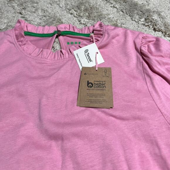 BODEN Supersoft Frill Detail Top NWT - Picture 7 of 8
